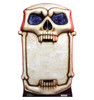 Life-size Skull Signboard Cardboard Standup