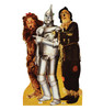 Life-size Lion, Tin Man, and Scarecrow Cardboard Standup