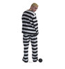 Life-size Prisoner in Striped Suit with Ball and Chain Cardboard Standup 3