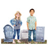 Life-size Tombstone Yard Signs - 3 Pack Cardboard Standup 2