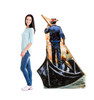 Italy Gondola Ride Cardboard Cutout 1858