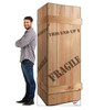 Life-size Fragile Leg Lamp Crate Cardboard Cutout