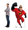 Mr. Incredible Life-size cardboard standee with model.