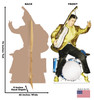 Elvis Drums - Talking Cardboard Cutout 499T