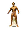 Life-size cardboard standee of Charles Atlas bodybuilder.