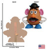 Mr. Potato Head - Toy Story 4 Cardboard Cutout Front and Back View