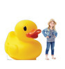 Life-size cardboard standee of a Rubber Duck Lifesize