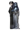 Life-size cardboard standee of The Corpse Bride and Groom.