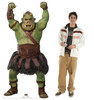 Life-size cardboard standee of a Gamorrean Fighter from the Mandalorian season 2 with model.