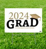 Coroplast outdoor sign for your GRAD 2024.