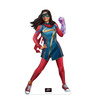 Life-size cardboard standee of Ms. Marvel from Marvel Studios Ms. Marvel on Disney +.