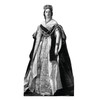 Life-size cardboard standee of Queen Victoria.