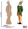 Life-size Concerned Buddy Elf Cardboard Cutout