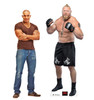 Brock Lesnar WWE Life-size cardboard standee with model.