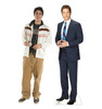 Life-size cardboard standee of Chris Traeger with model.