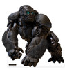 Life-size cardboard standee of Optimus Primal.