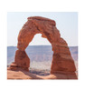 Life-size cardboard standee of a Delicate Arch Backdrop.