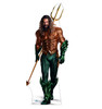 Life-size cardboard standee of Aquaman.