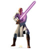 Life-size cardboard standee of Mace Windu.