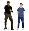 Life-size Cardboard standee of Rick Flag Sr. with model.