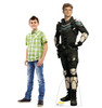 Life-size Cardboard standee of Adrian Chase Vigilante with model.