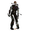 Life-size Cardboard standee of Zombie Hawkeye.