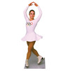 Life-size Cardboard standee of an Olympic Figure Skater Female.