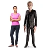 Life-size Cardboard standee of Silent with model.