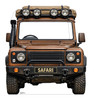 Life-size cardboard standee of a Safari Truck Standin.