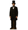 Life-size cardboard standee of President Abraham Lincoln.