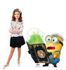Life-size cardboard standee of Henry with model.