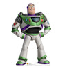 Life-size cardboard standee of Buzz Lightyear.