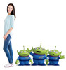 Life-size cardboard standee of Aliens with model.