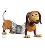 Life-size cardboard standee of Slinky Dog.