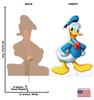 Donald Duck Mickey Mouse Life-size Cardboard Cutout