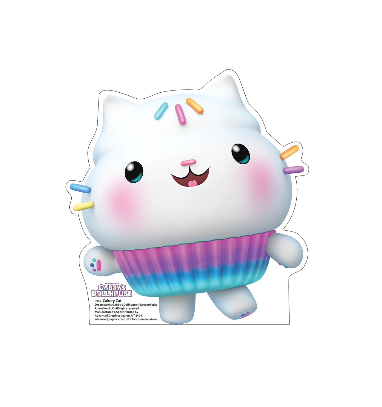 Life-size Cardboard Cutout of Cakery Cat | 3952