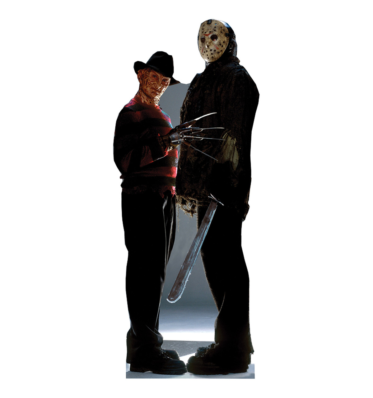 Life-size Freddy vs Jason Cardboard Cutout