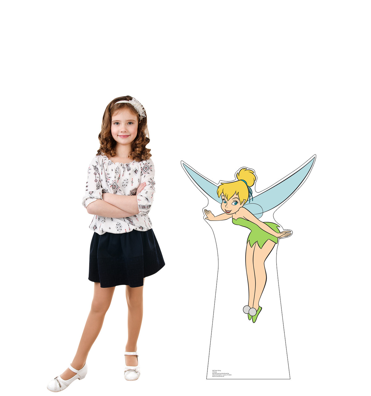 Life-size Tinker Bell Flying Cardboard Standup with Model