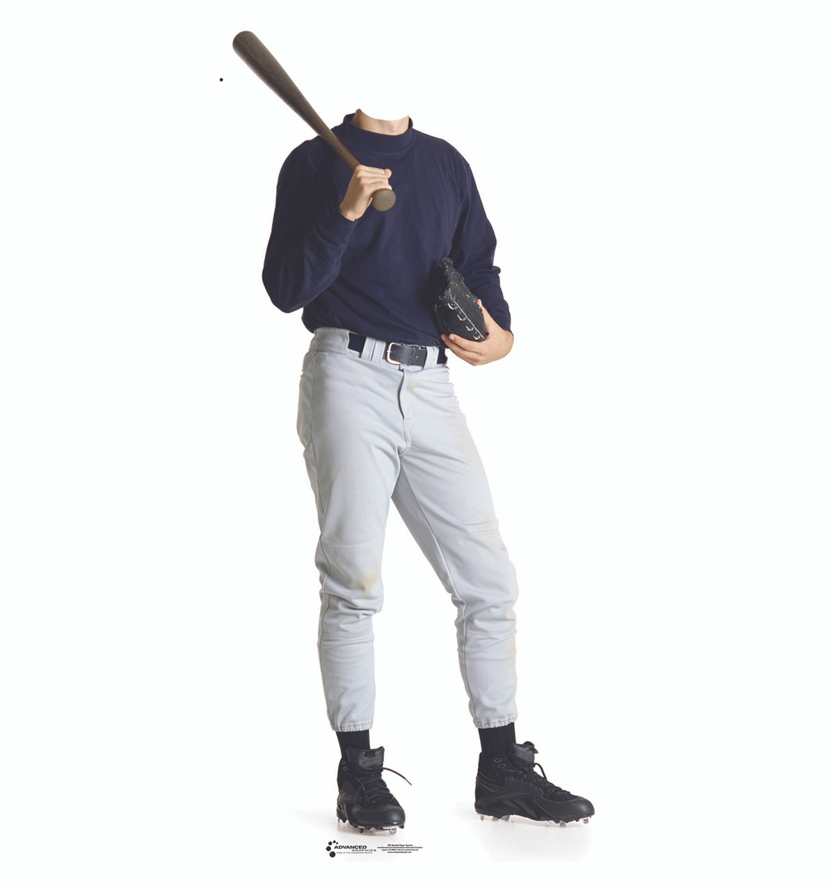 Life-size Baseball Stand-In Cardboard Standup