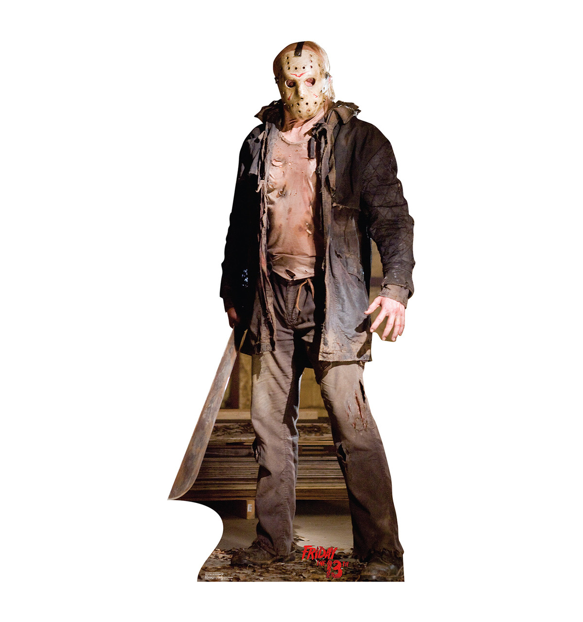 Life-size Jason Voorhees - Friday the 13th Cardboard Standup