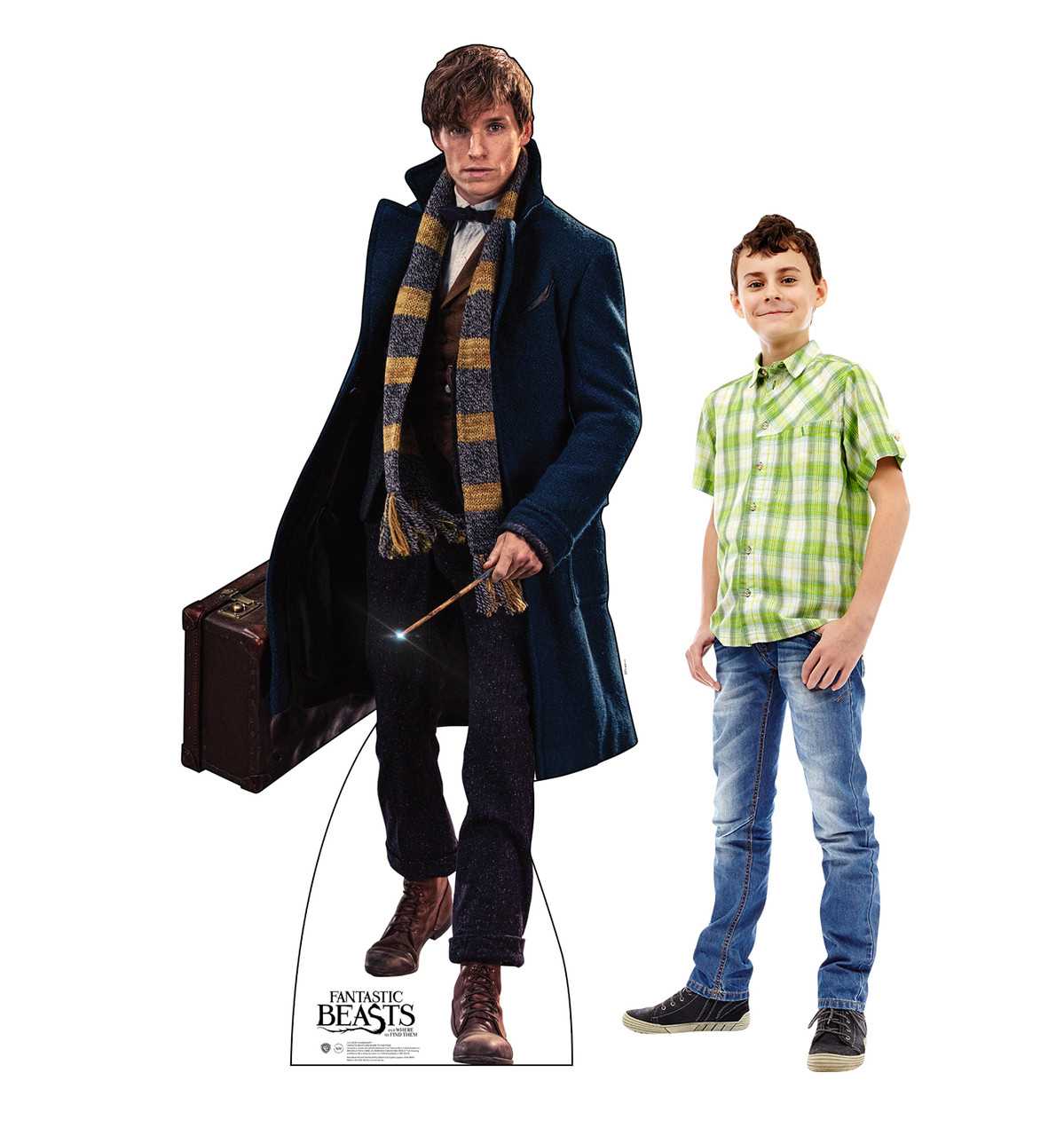 Life-size Newt Scamander Fantastic Beasts Cardboard Cutout