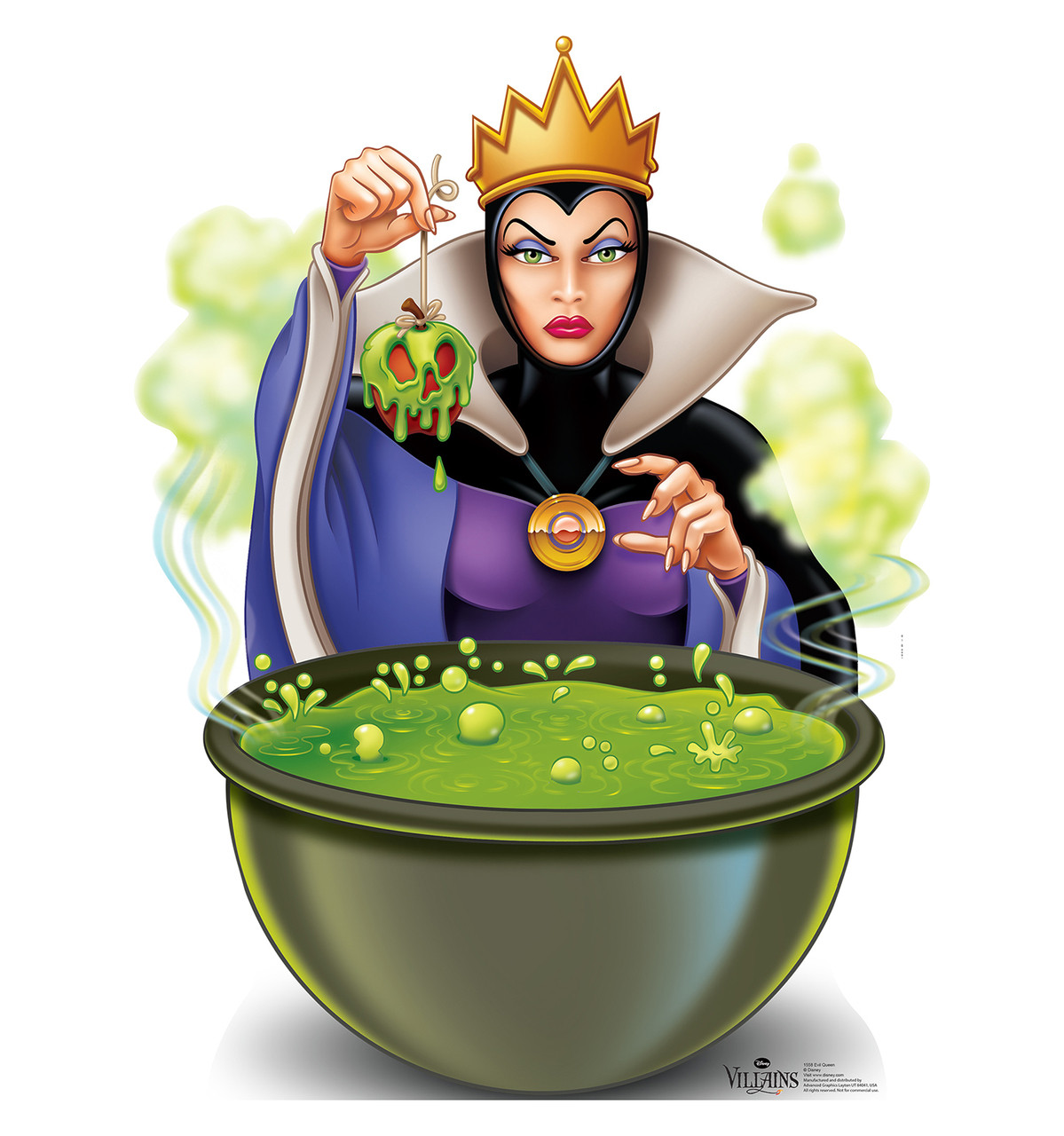 Life size Evil Queen Disney Villains Cardboard Standup Cardboard Cutout