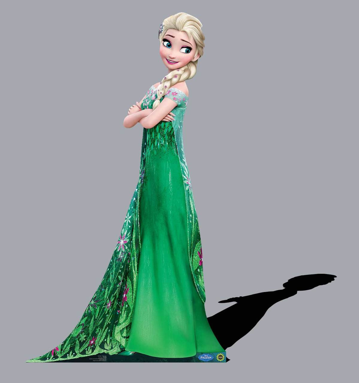Life-size Elsa - Frozen Fever Cardboard Standup