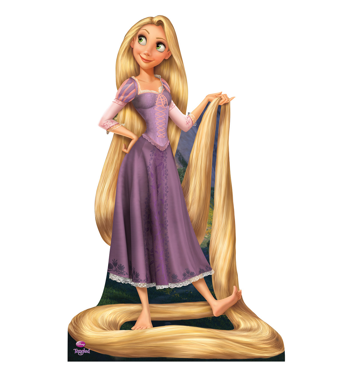 Life-size Rapunzel - Tangled Cardboard Standup