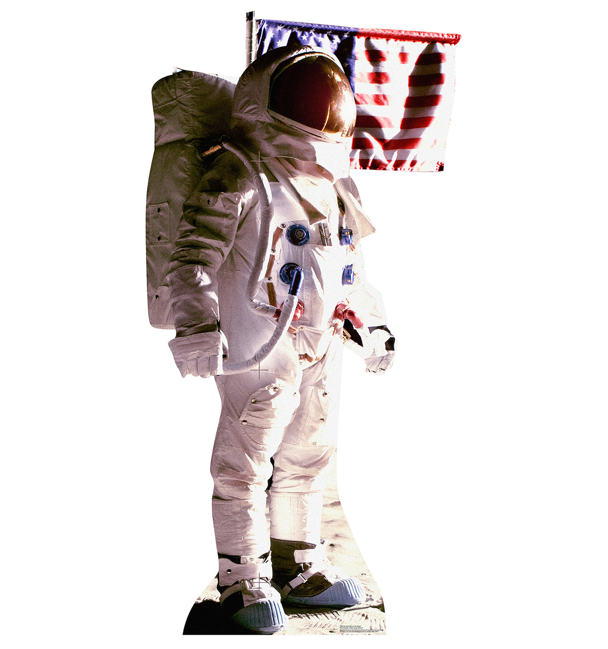 Life-size Astronaut Man on the Moon Cardboard Standup