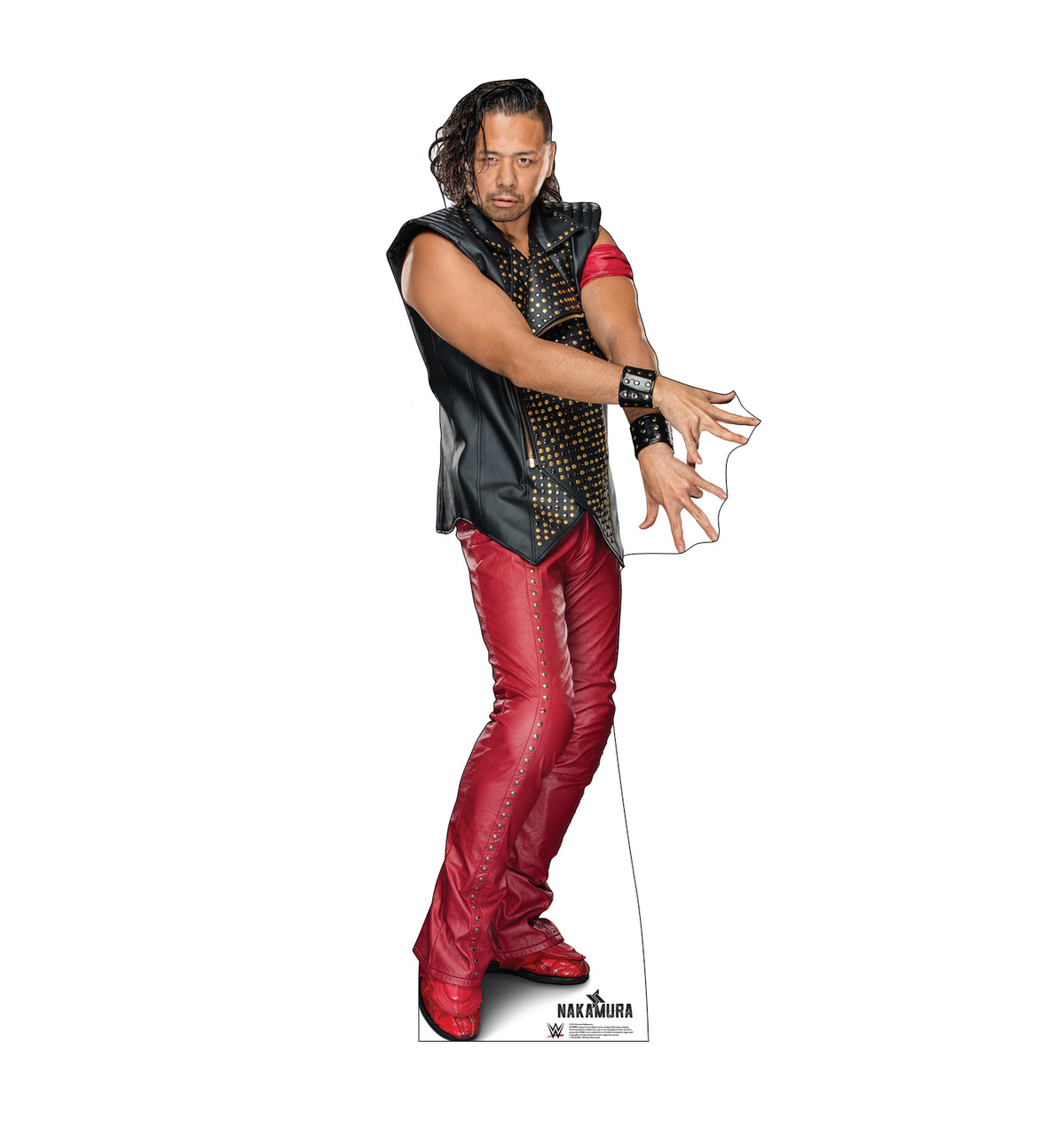 Shinsuke Nakamura Life-size cardboard standee front.