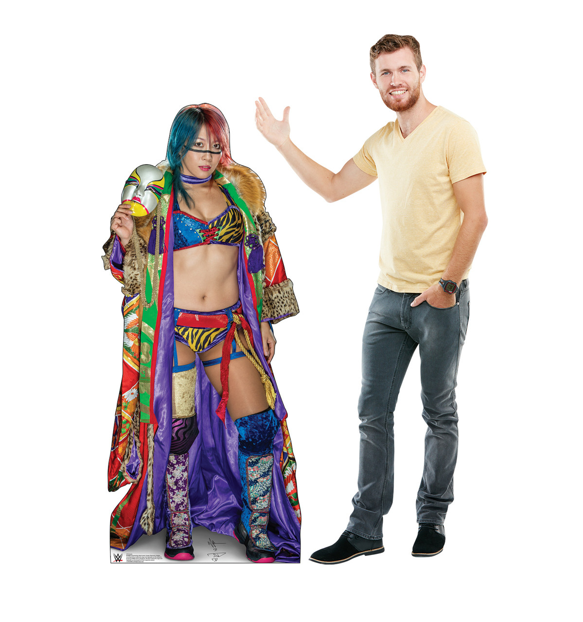 Asuka Life-size cardboard standee front.