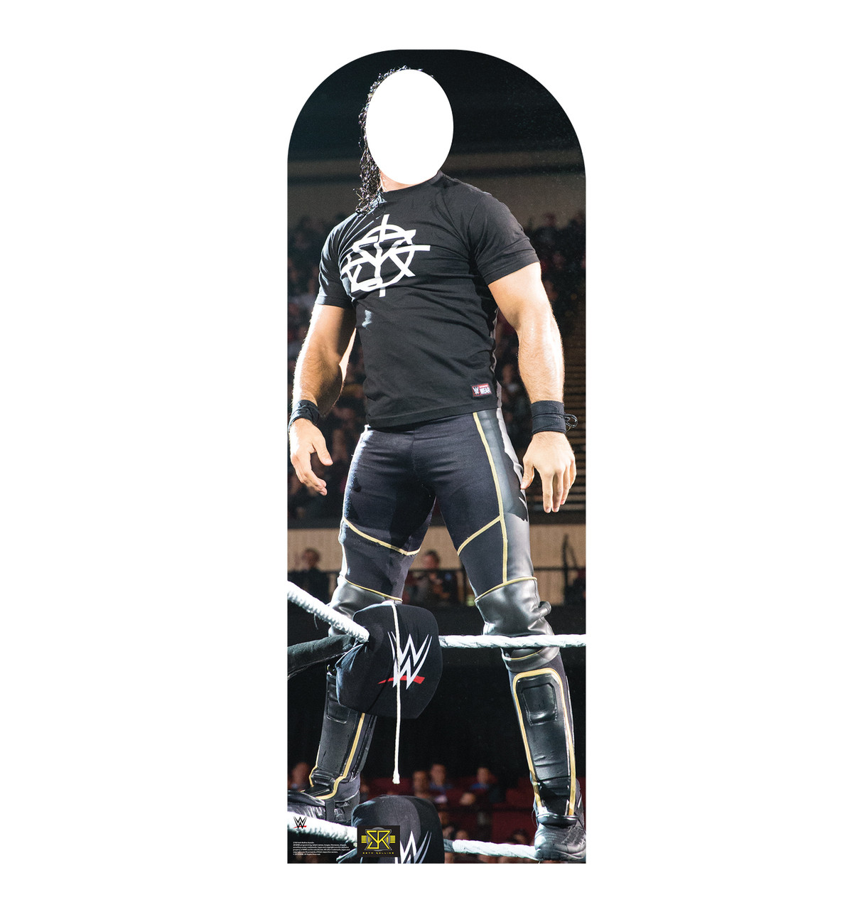 Seth Rollins life-size cardboard standin.