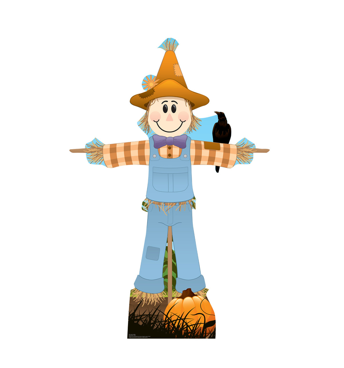 scarecrow border clipart