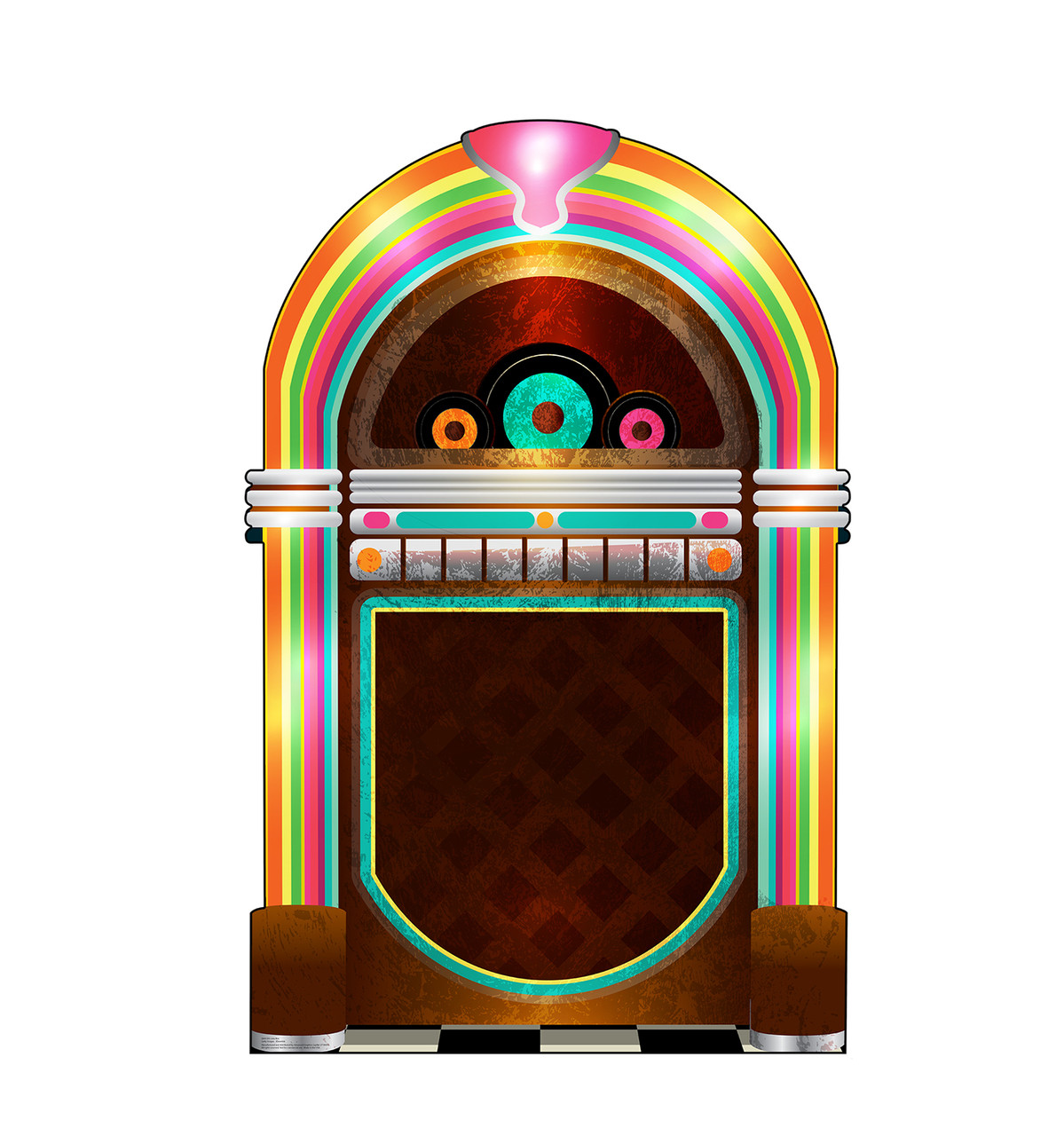50's Juke Box Life-size Carboard Cutout | 2844